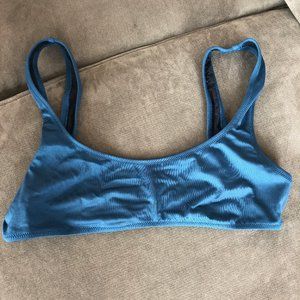 Solid + Striped Bikini Top